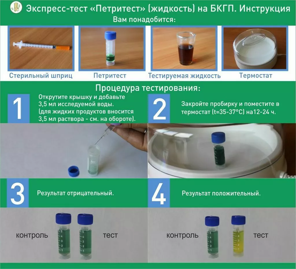 экспресс тест на бгкп в жидкостях в Саратове и Саратовской области 3